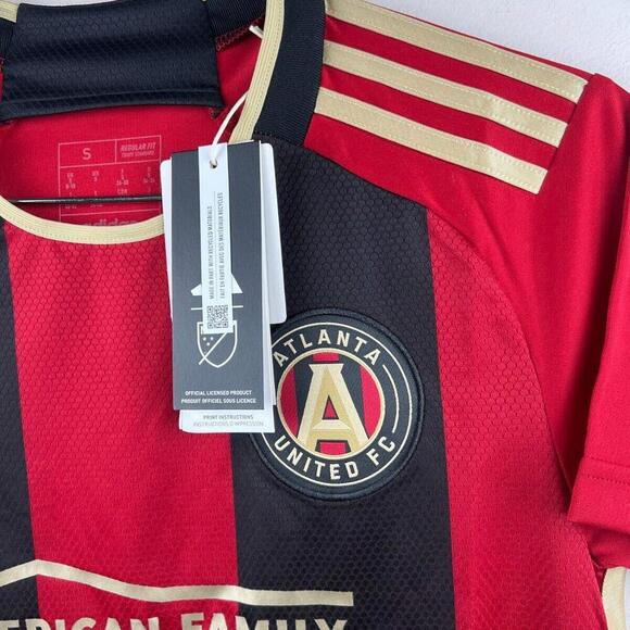 NWT Adidas 22/23 MLS Atlanta United FC Home Womens Replica Soccer Jersey 90$ S - Picture 7 of 7